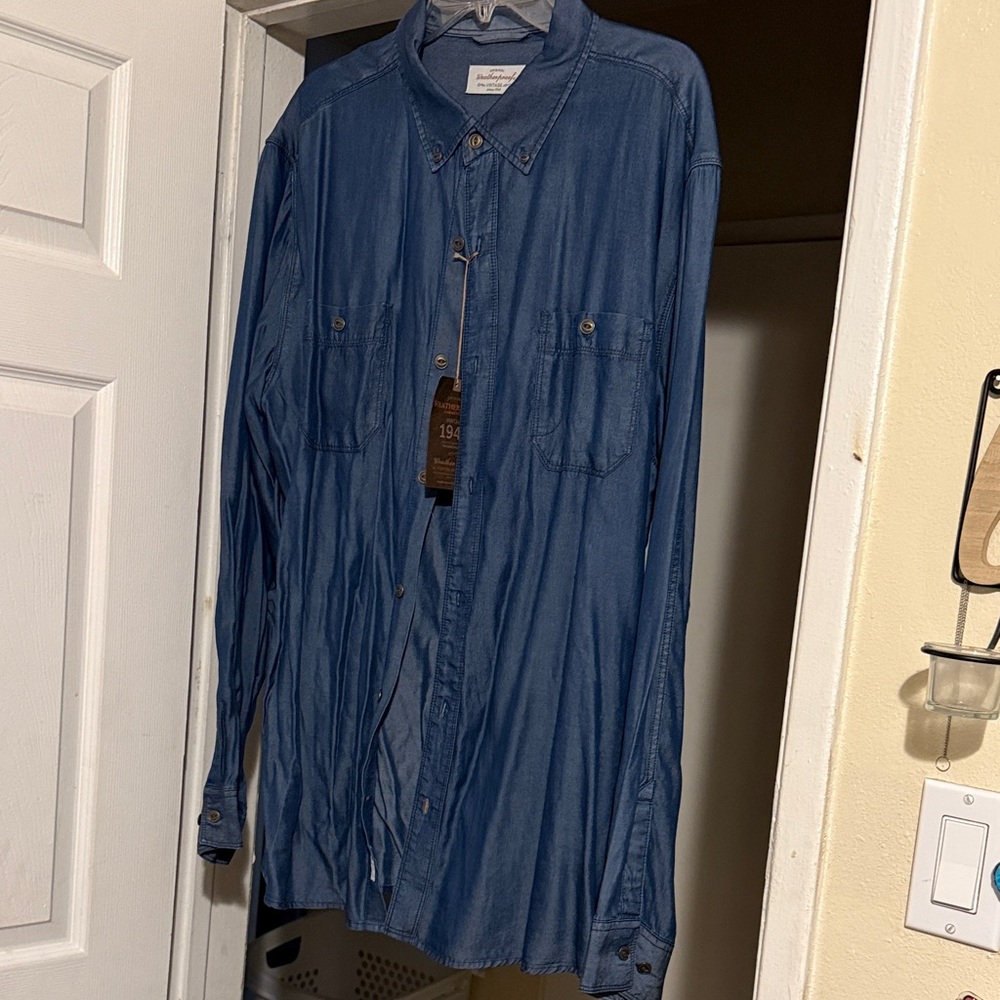 Weatherproof Men's Indigo Shirt Jacket